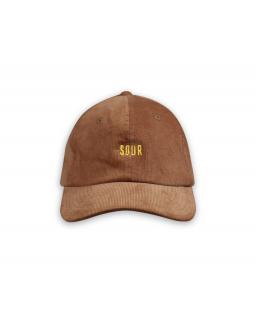Hnedá šiltovka SOUR ARMY CORD CAP FOREST BROWN