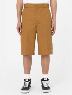 Hnedé kráke nohavice DICKIES 13 INCH MULTI POCKET WORK SHORT REC BROWN DUCK | TheChillstore.eu Veľkosť nohavíc: 32