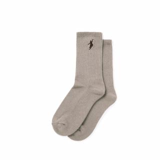 Hnedé POLAR SKATE CO. NO COMPLY SOCKS SAND/BROWN Veľkosť: 39-42