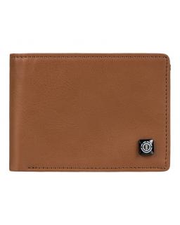Kožená PEŇAŽENKA ELEMENT BI FOLD BROWN