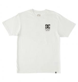 Krémové tričko DC CLASSIC TEE LILY WHITE Veľkosť: L