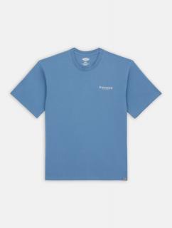 Modré tričko DICKIES WAKEFIELD TEE CORONET BLUE Veľkosť: XL, Farba: Modrá