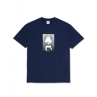 Modré tričko POLAR SKATE CO. DEMON CHILD TEE DARK BLUE Veľkosť: XL, Farba: Modrá