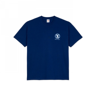 Modré tričko POLAR SKATE CO. DON'T PLAY DEEP ROYAL BLUE Veľkosť: L, Farba: Modrá