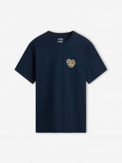 Modré tričko VANS NO PLAYERS TEE NAVY Veľkosť: L, Farba: Modrá