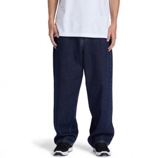 Nohavice DC SHOES BAGGY JEANS DENIM INDIGO DARK Veľkosť nohavíc: 34x34
