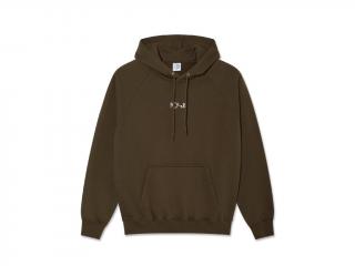 POLAR SKATE CO. DEFAULT HOODIE BROWN Veľkosť: XL, Farba: Hnedá