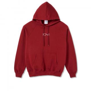 POLAR SKATE CO. DEFAULT HOODIE RITCH RED Veľkosť: L, Farba: Červená