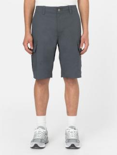 Šedé kráke nohavice DICKIES MILLERVILLE SHORTS CHARCOAL GREY Veľkosť nohavíc: 32