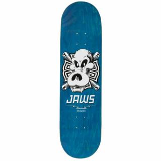 Skate doska BIRDHOUSE JAWS SKULL BLUE 8.25"