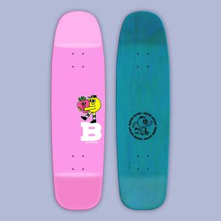 Skate doska BLAST SKATES FRUITY BUNCH STRAWBERRY 8.7"