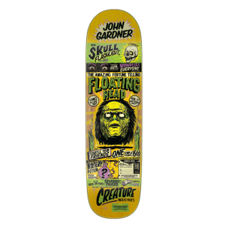 Skate doska CREATURE GARDNER FLOATING HEAD YELLOW 8.59