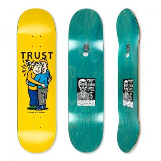 Skate doska POLAR SKATE CO. OSKAR ROZENBERG TRUST YELLOW 8.375"