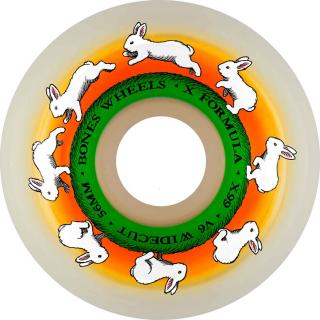 Skate kolieska BONES X FORMULA 99A RUNNY BUNNY 53MM V6