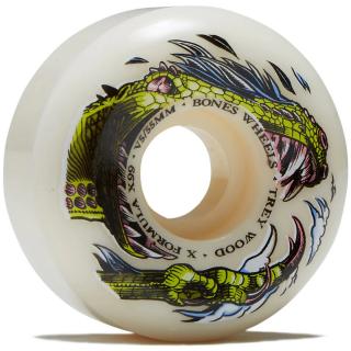 Skate kolieska BONES X FORMULA 99A TREY WOOD DINO SORTAS 55MM V5