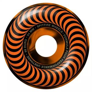 Skate kolieska SPITFIRE FORMULA FOUR 99DURO CLASSICS 54MM BLACK/ORANGE SWIRL