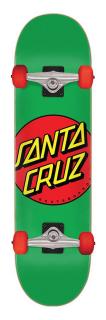 Skate komplet SANTA CRUZ CLASSIC DOT KOMPLET GREEN RED 7.8"