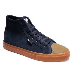 Skate topánka DC MANUAL HI RT S NAVY/GUM Veľkosť EU: 42.5