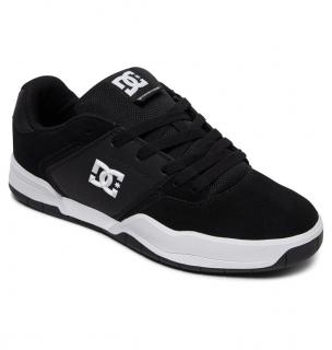 Skate topánky DC CENTRAL BLACK/WHITE Veľkosť EU: 45