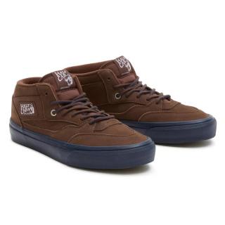 Skate topánky VANS SKATE HALF CAB BROWN/NAVY Veľkosť EU: 39