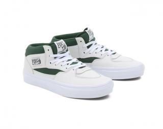 Skate topánky VANS SKATE HALF CAB WHITE/GREEN Veľkosť EU: 42.5