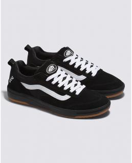 Skate topánky VANS ZAHBA BLACK/WHITE Veľkosť EU: 40.5