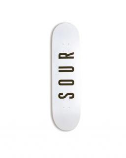 Skateboardová doska SOUR ARMY WHITE 8.25