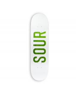Skateboardová doska SOUR ARMY WHITE GREEN WOOD 8.25"