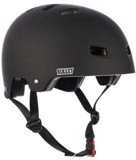 Skateboardová prilba BULLET DELUXE MATT BLACK Veľkosť prilby: L/XL