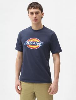 Tmavomodré tričko DICKIES ICON LOGO TEE NAVY BLUE Veľkosť: XL, Farba: Modrá