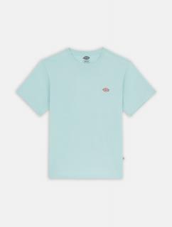 Tyrkysové tričko DICKIES MAPLETON TEE PASTEL TURQUOISE Veľkosť: L, Farba: Tyrkysová