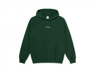 Zelená mikina POLAR SKATE CO. DEFAULT HOODIE DARK GREEN Veľkosť: XL, Farba: Zelená