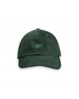 Zelená šiltovka SOUR ARMY CORD CAP FOREST GREEN