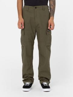 Zelené kapsáče DICKIES EAGLE BEND CARGO PANT MILITARY GREEN Veľkosť nohavíc: 33