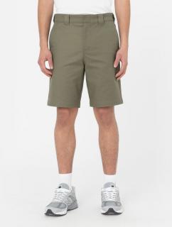 Zelené krátke nohavice DICKIES COBDEN SHORT MILITARY GREEN Veľkosť nohavíc: 31