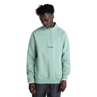 Zelené mikina VANS LOWERED QZIP ICEBERG GREEN Veľkosť: L, Farba: Zelená