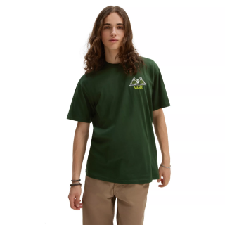 Zelené tričko VANS SOUNDS FROM BELOW MOUNTAIN VIEW Veľkosť: L, Farba: Zelená