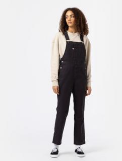 Ženské nohavice DICKIES DUCK CANVAS CLASSIC BIB OVERALL BLACK WOMEN Veľkosť: L