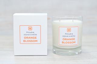 Sójová sviečka ORANGE BLOSSOM XL