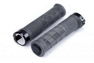 ACID DISRUPT gripy translucent black Rozmery: 32.5 x 138 mm
