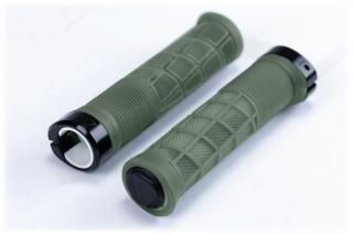 ACID DISRUPT gripy translucent olive Rozmery: 32.5 x 138 mm