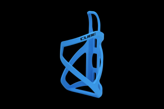 CUBE Bottle Cage HPP ľavý matt blue n glossy black