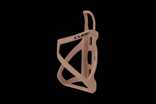 CUBE Bottle Cage HPP ľavý matt chrome rose n glossy black
