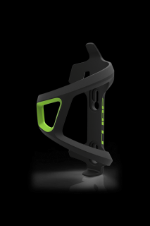 CUBE Bottle Cage HPP Left-Hand Sidecage black n green