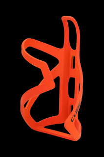 CUBE Bottle Cage HPP Sidecage matt orange n glossy black
