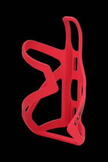 CUBE Bottle Cage HPP Sidecage matt red n glossy black