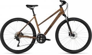 Cube NATURE PRO gold n black trapeze Veľkosť rámu: S