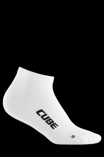 Cube Socks Low Cut Blackline biele Veľkosť - Doplnku  / Ponožky: 36-39