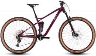 Cube STEREO ONE22 Race wine n grey Veľkosť: M
