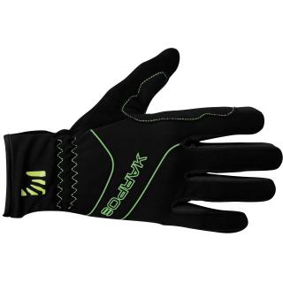 Karpos ALAGNA rukavice čierna/zelená Veľkosť rukavíc: M